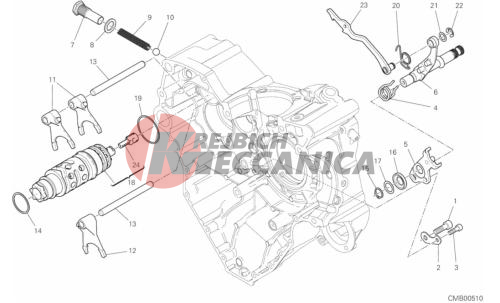 GEAR CHANGE MECHANISM