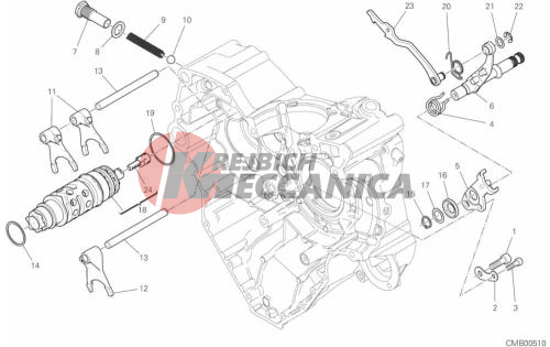 GEAR CHANGE MECHANISM