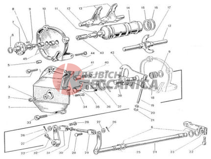 GEAR MECHANISM 750