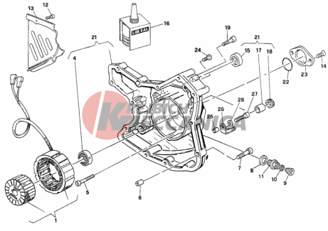 GENERATOR COVER DM 007089->