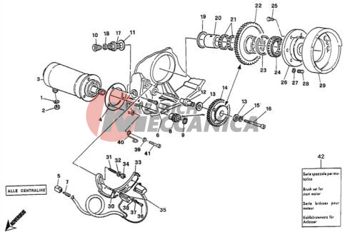 GENERATOR - STARTING MOTOR