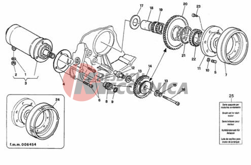 GENERATOR - STARTING MOTOR