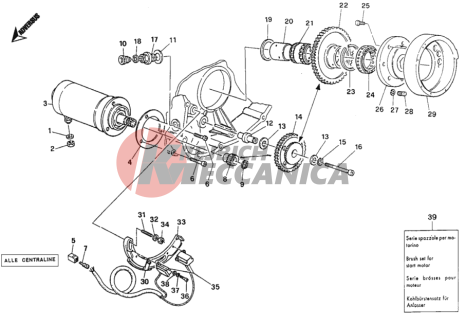 GENERATOR - STARTING MOTOR