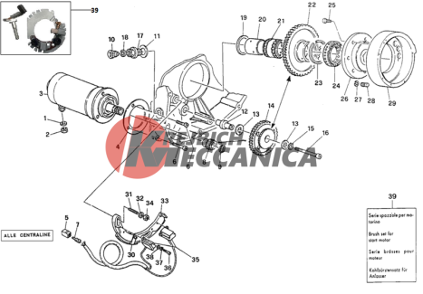 GENERATOR - STARTING MOTOR