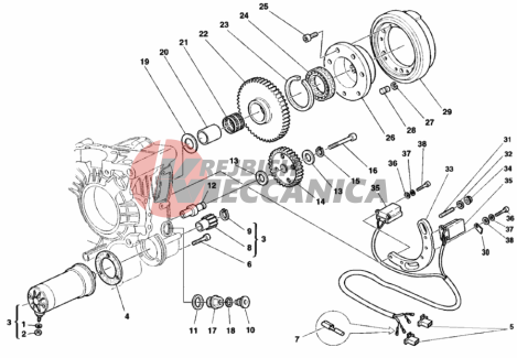 GENERATOR - STARTING MOTOR