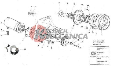 GENERATOR - STARTING MOTOR