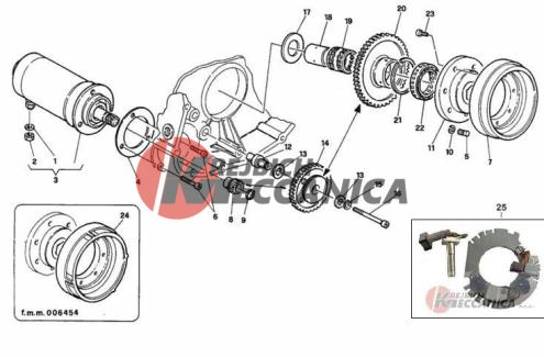 GENERATOR - STARTING MOTOR