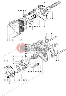 Gear Selector Assy