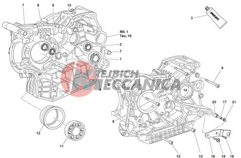 HALF CRANKCASES 1