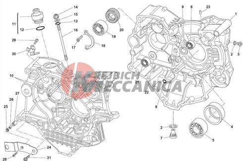 HALF CRANKCASES 1