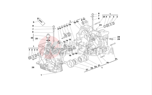 HALF CRANKCASES