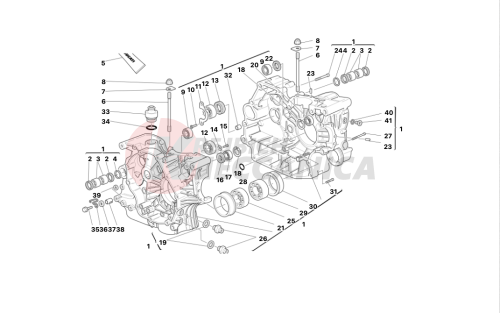 HALF CRANKCASES