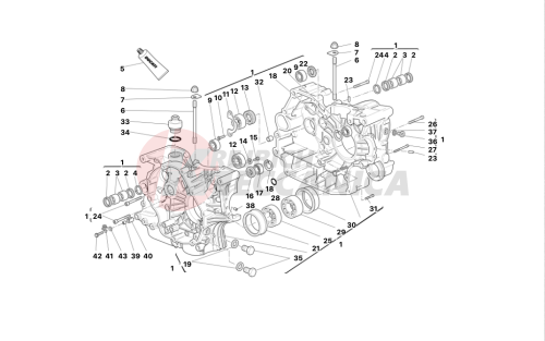 HALF CRANKCASES