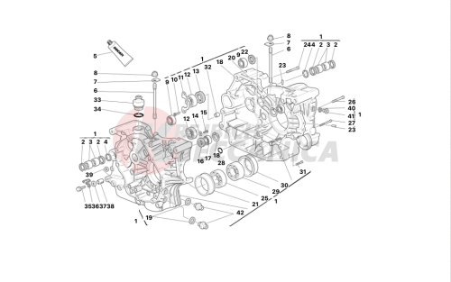 HALF CRANKCASES