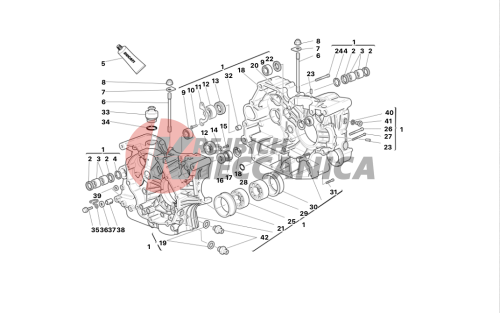 HALF CRANKCASES