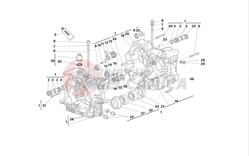 HALF CRANKCASES