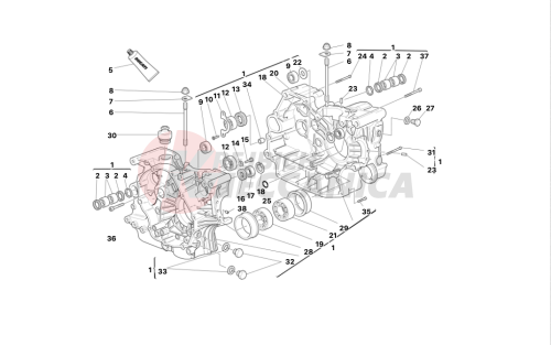 HALF CRANKCASES