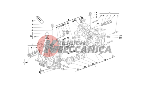 HALF CRANKCASES