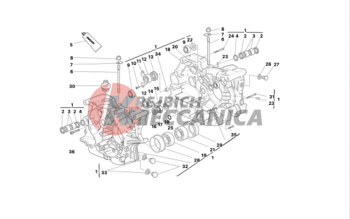 HALF CRANKCASES