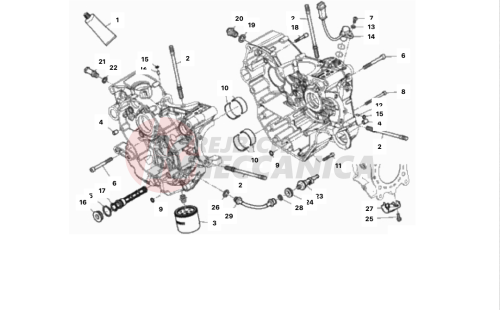 HALF-CRANKCASES PAIR 2