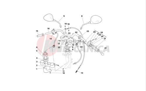 HANDLEBAR AND CONTROLS