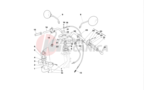 HANDLEBAR AND CONTROLS