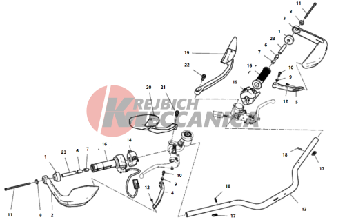 HANDLEBAR AND CONTROLS