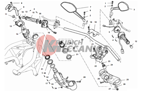 HANDLEBAR AND CONTROLS