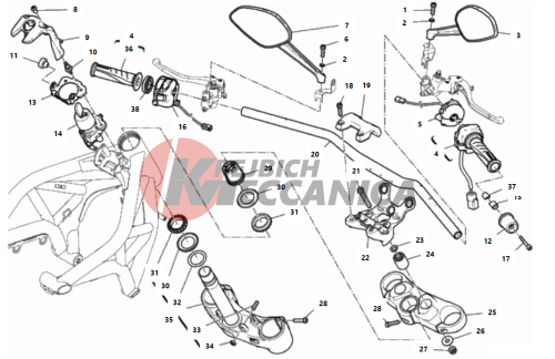 HANDLEBAR AND CONTROLS