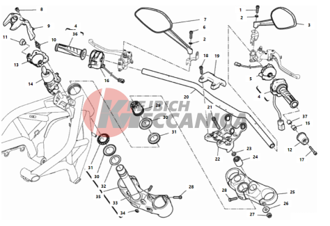 HANDLEBAR AND CONTROLS