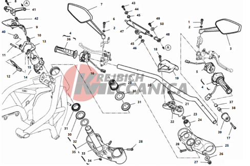 HANDLEBAR AND CONTROLS