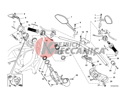 HANDLEBAR AND CONTROLS