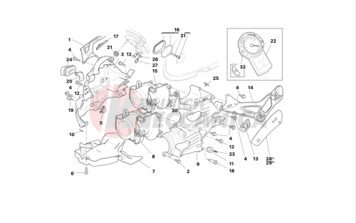 HEADLIGHT & INSTR. PANEL