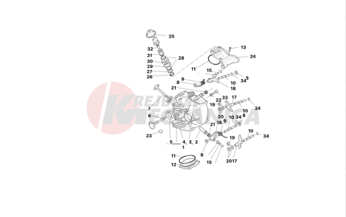 HORIZONTAL CYLINDER HEAD