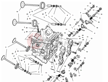 HORIZONTAL CYLINDER HEAD