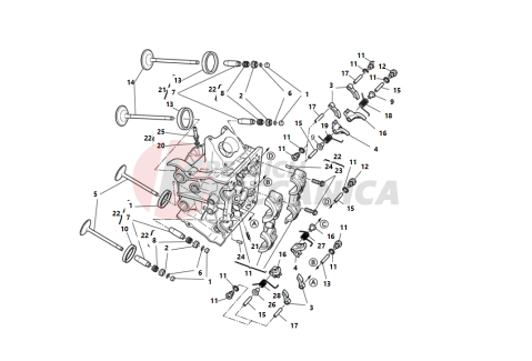 HORIZONTAL CYLINDER HEAD