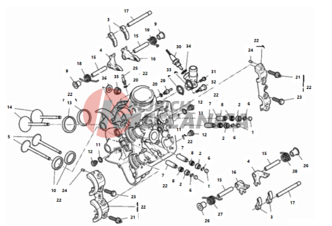 HORIZONTAL CYLINDER HEAD