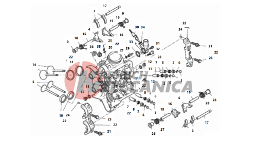 HORIZONTAL CYLINDER HEAD