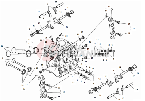 HORIZONTAL CYLINDER HEAD