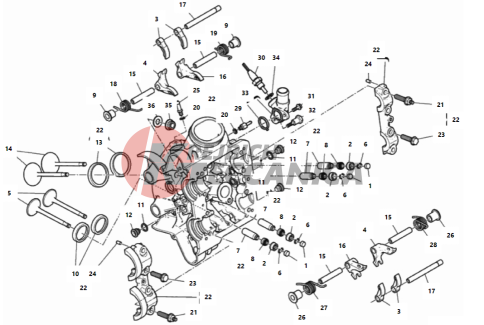 HORIZONTAL CYLINDER HEAD