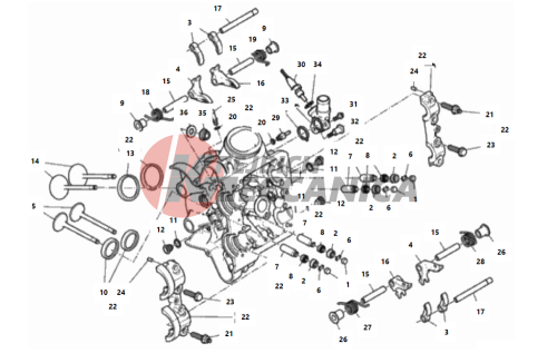 HORIZONTAL CYLINDER HEAD