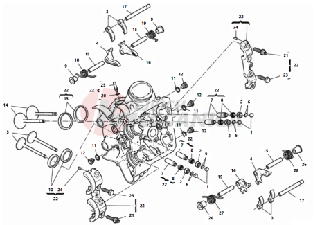 HORIZONTAL CYLINDER HEAD