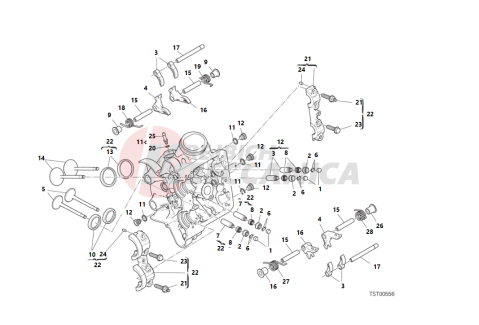 HORIZONTAL CYLINDER HEAD