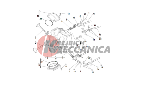 HORIZONTAL CYLINDER HEAD