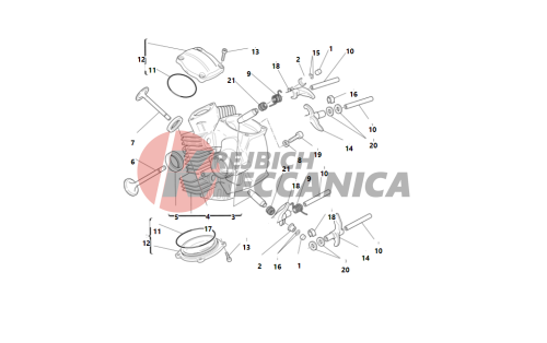 HORIZONTAL CYLINDER HEAD