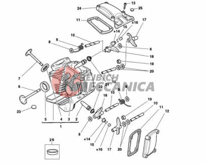 HORIZONTAL CYLINDER HEAD