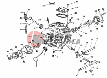 HORIZONTAL CYLINDER HEAD