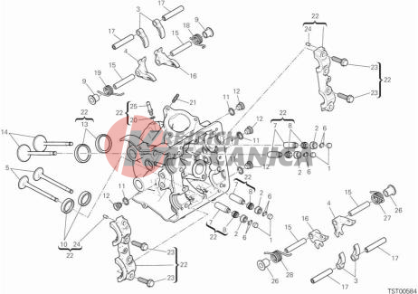 HORIZONTAL CYLINDER HEAD