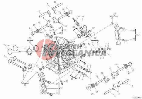 HORIZONTAL CYLINDER HEAD