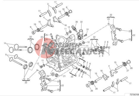 HORIZONTAL CYLINDER HEAD